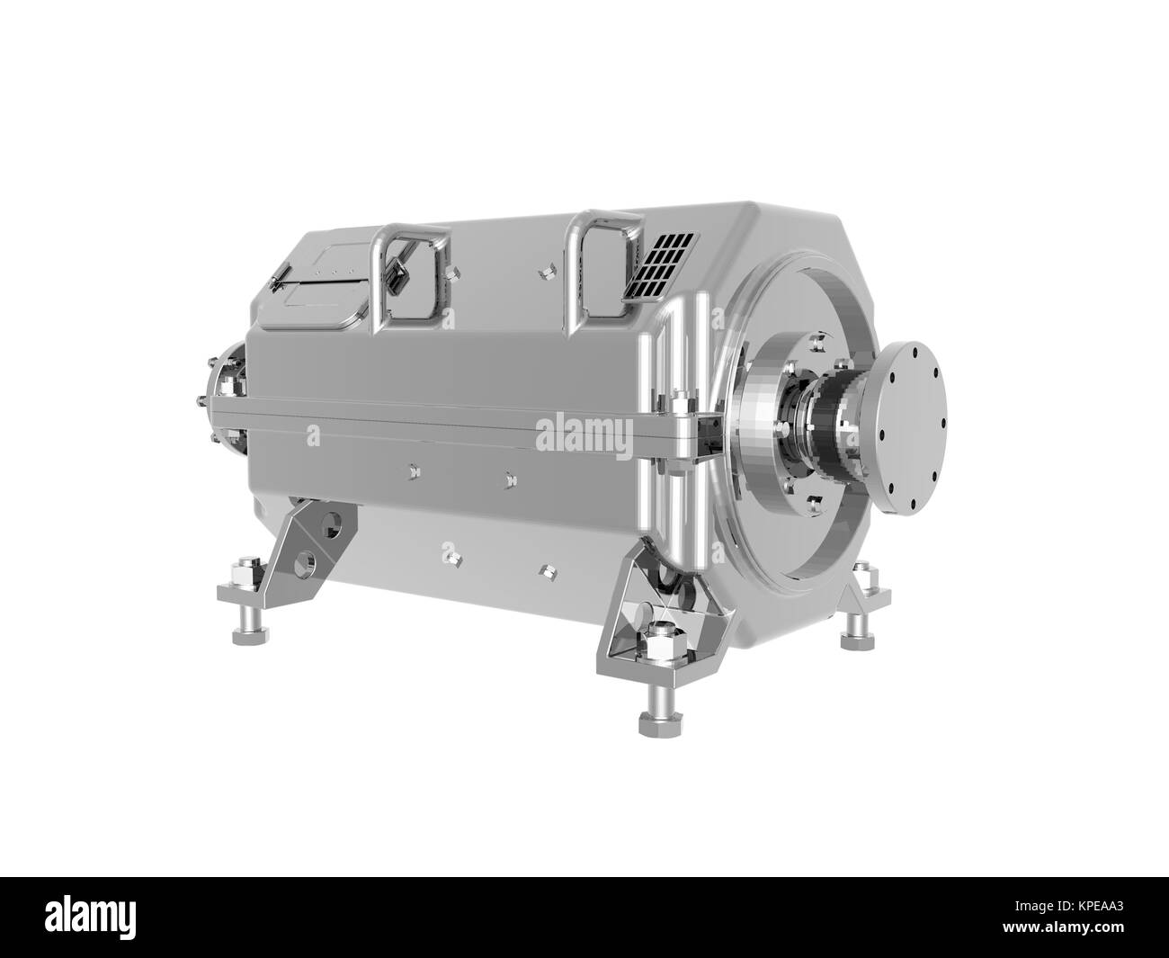 optional stainless steel engine block Stock Photo Alamy