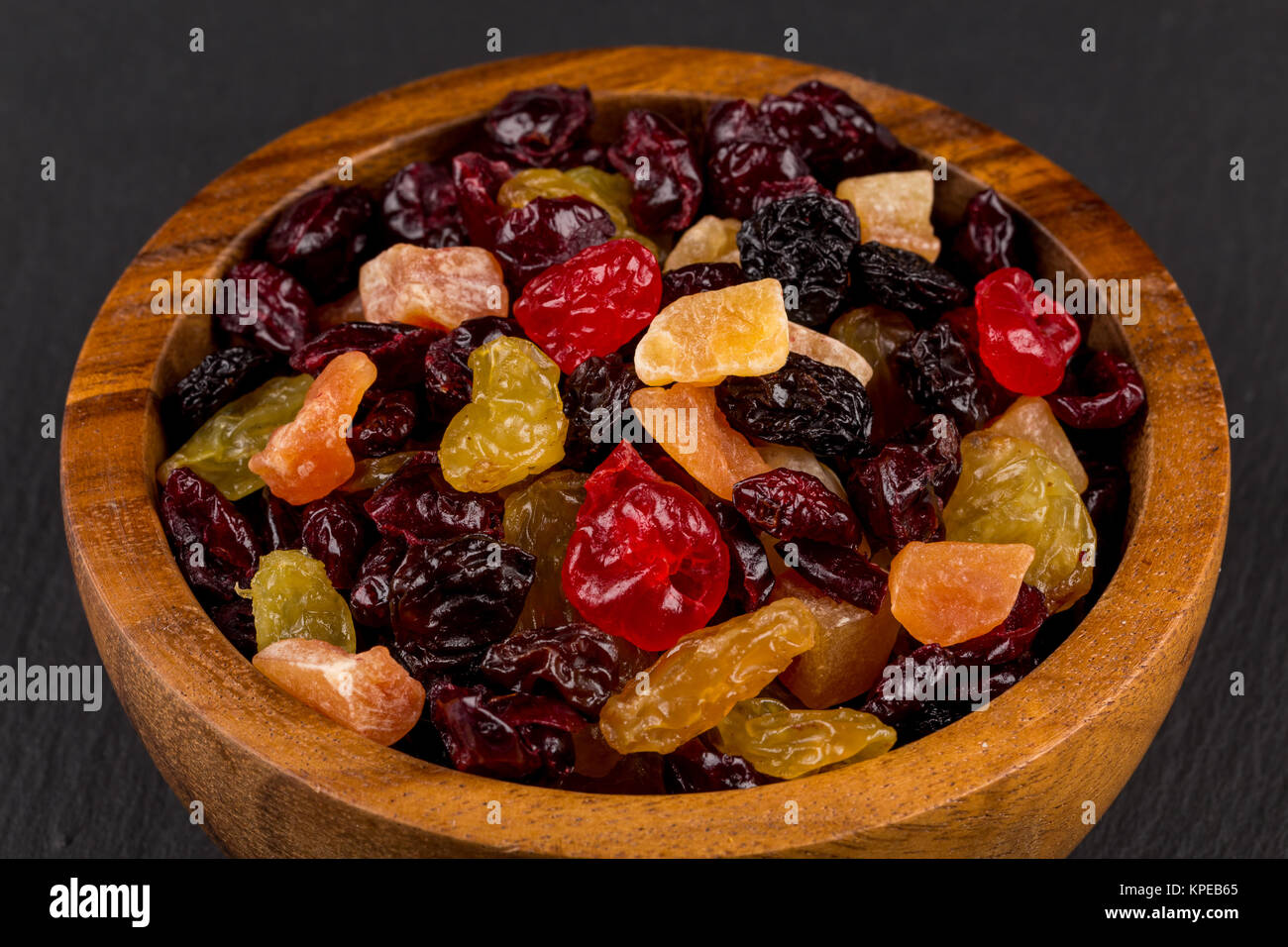 Mix variety of dried fruit Stock Photo Alamy