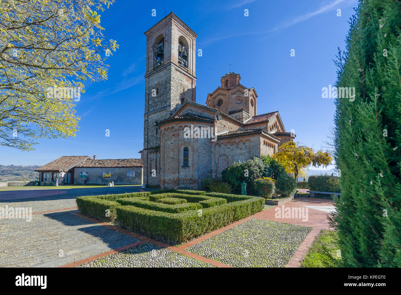 San Martino in Gavazzana Stock Photo