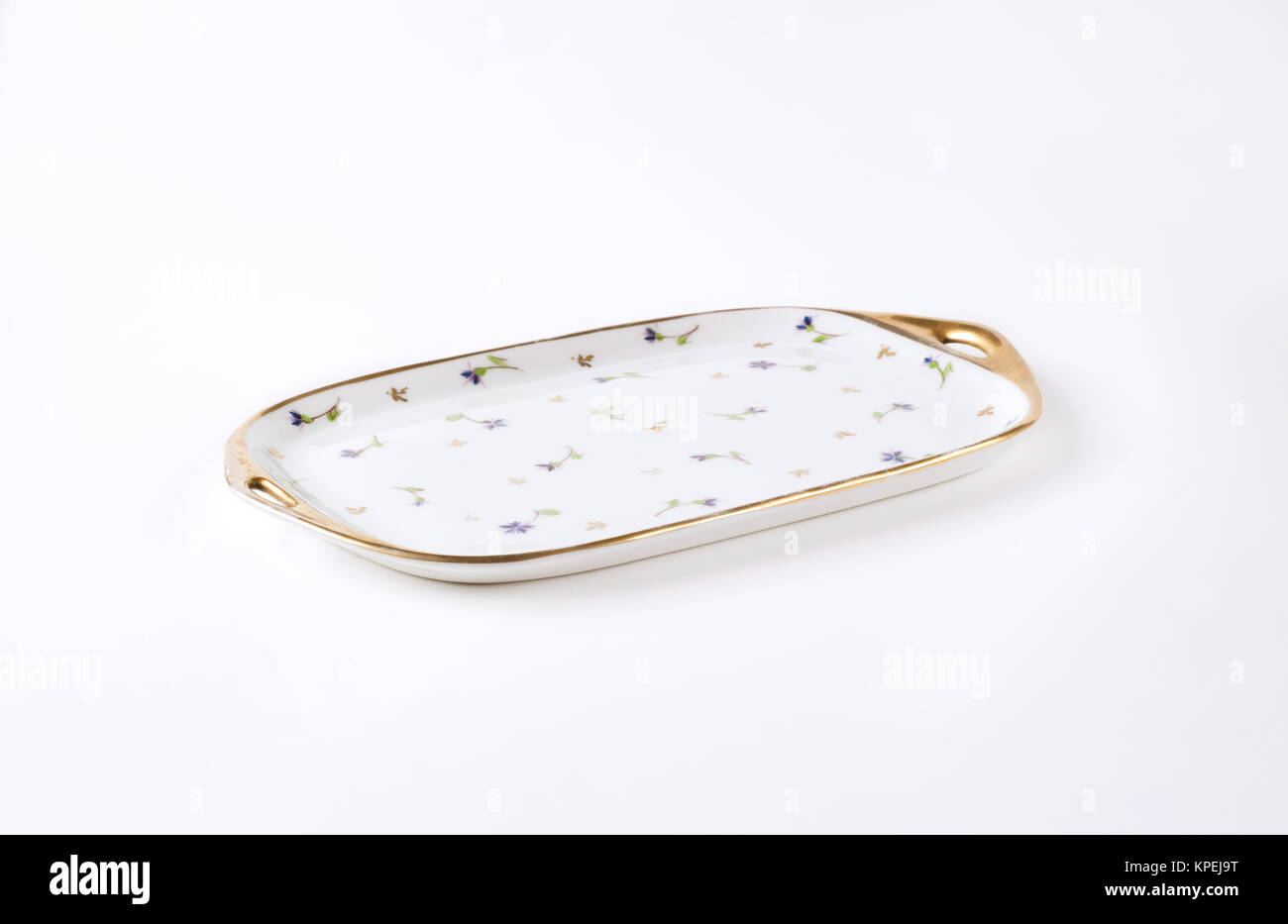 decorative porcelain tray Stock Photo Alamy