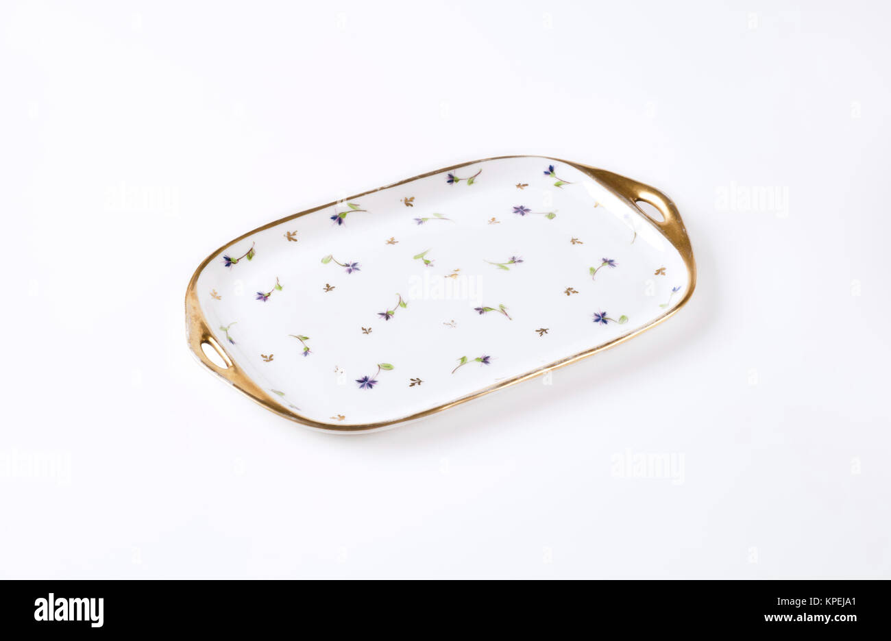 decorative porcelain tray Stock Photo Alamy