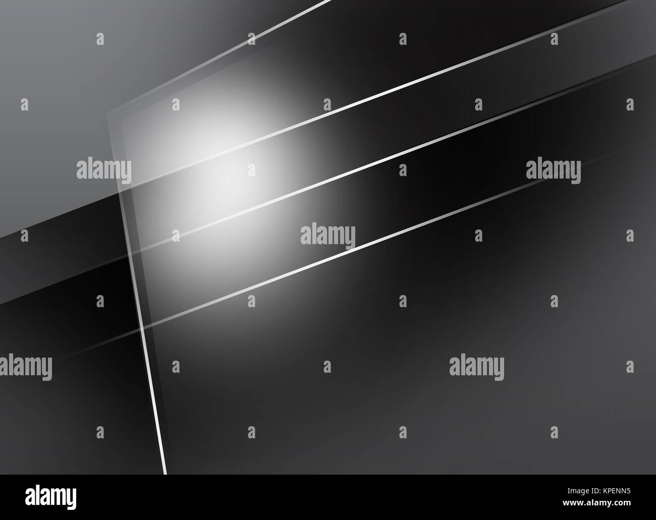 Monochromatic Gray Background with Surfaces and White Lines VI Stock ...
