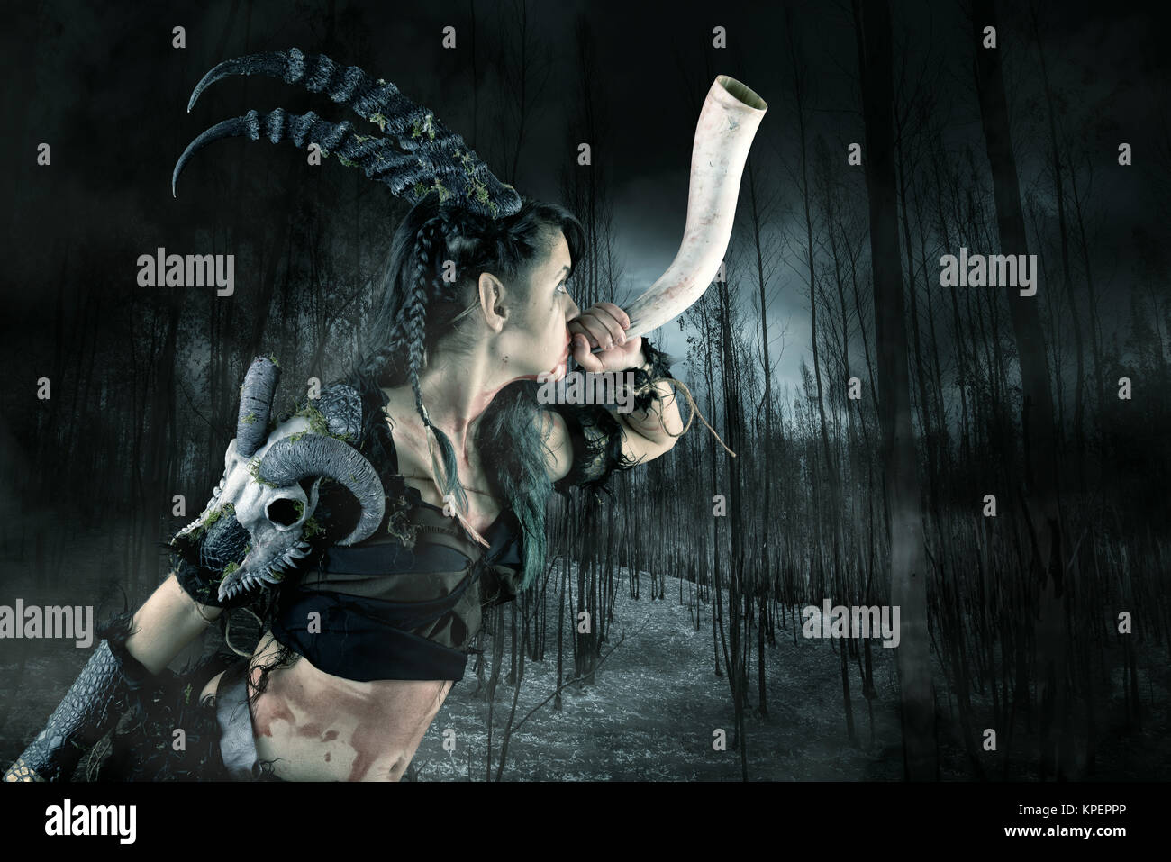 Sorceress dead hi-res stock photography and images - Alamy