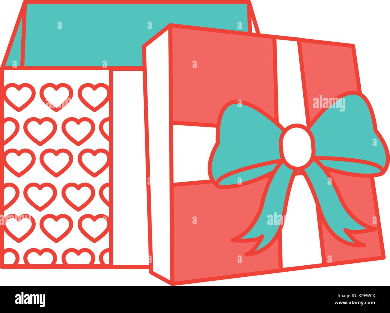 Isolated gift design Stock Vector Image & Art - Alamy