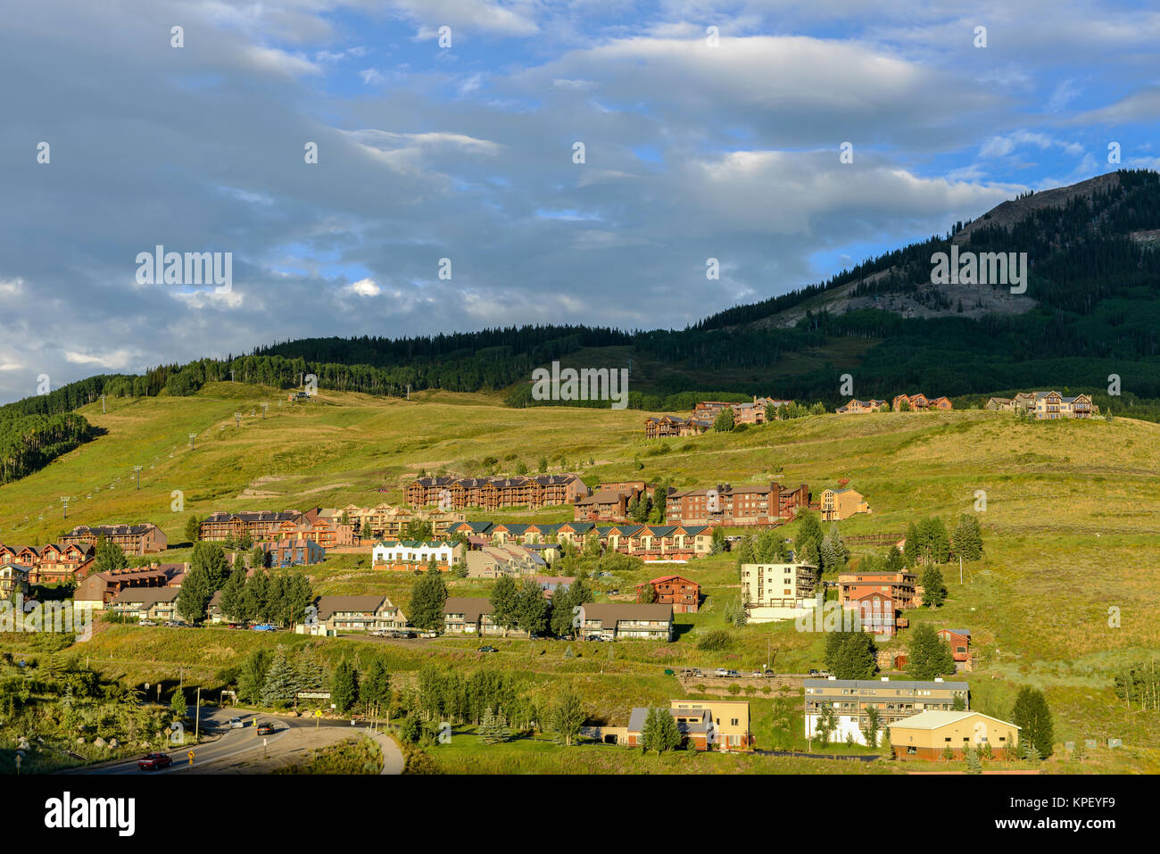 Crested butte ski hires stock photography and images Alamy