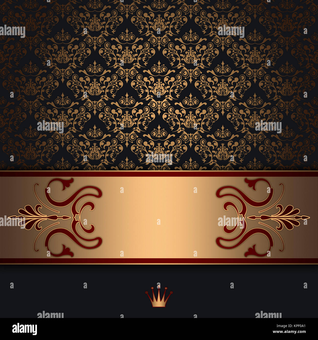 Vintage background with decorative ornament and patterns for the design ...
