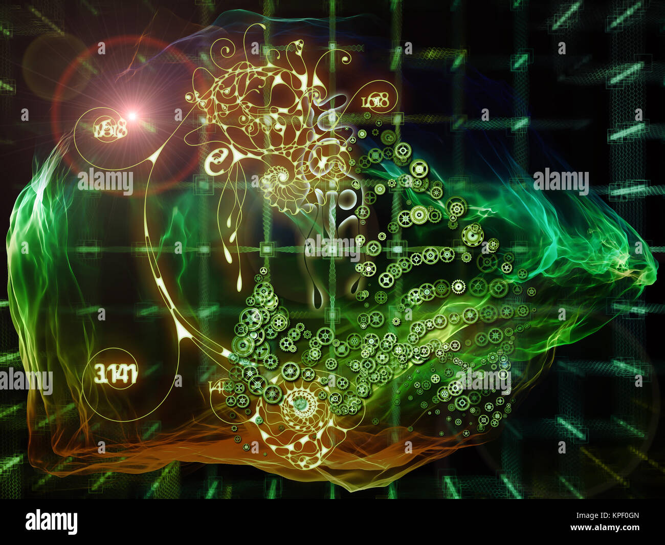 Math Visualization Design Stock Photo - Alamy