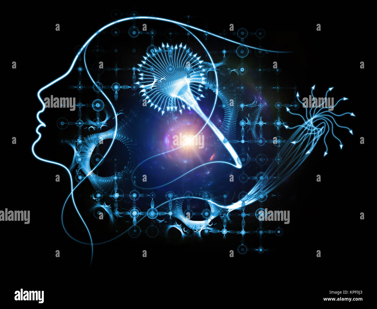 Metaphorical Inner Logic Stock Photo - Alamy