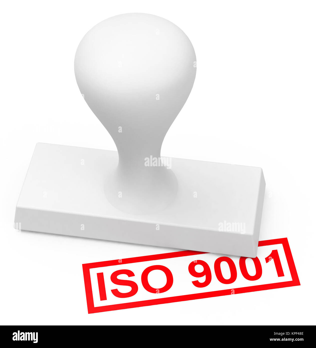 ISO 9001 Stock Photo