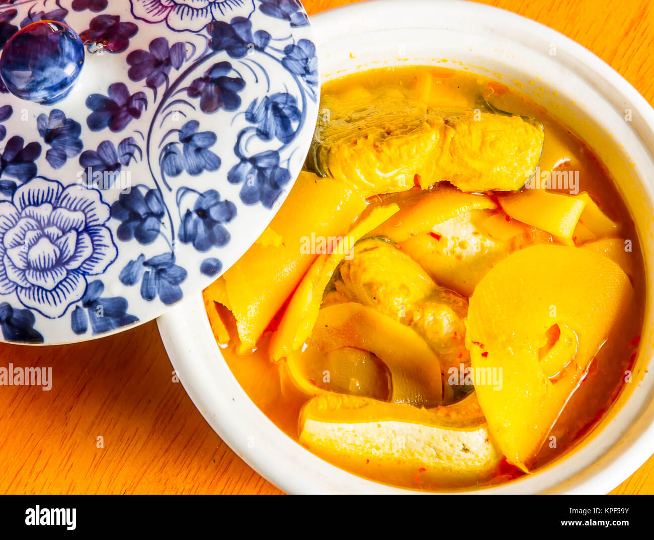 fish curry , thai food Stock Photo - Alamy