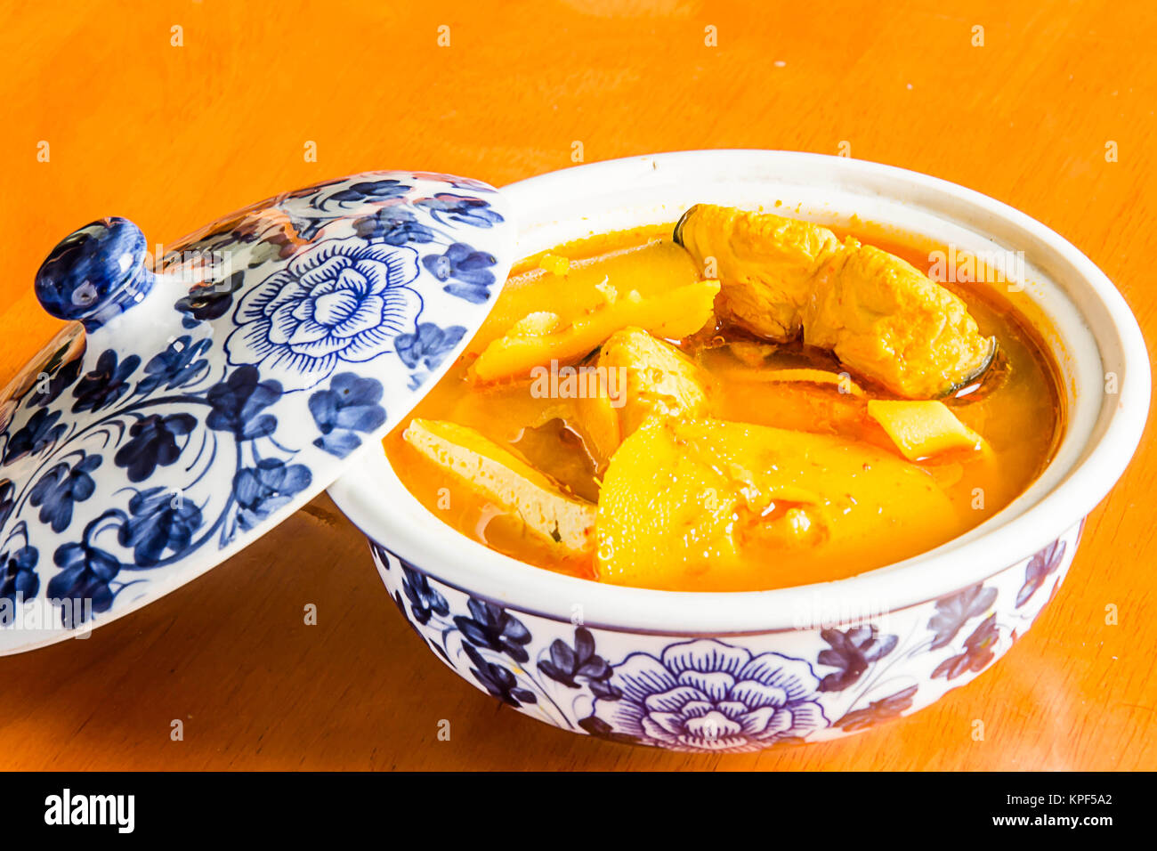 fish curry , thai food Stock Photo - Alamy