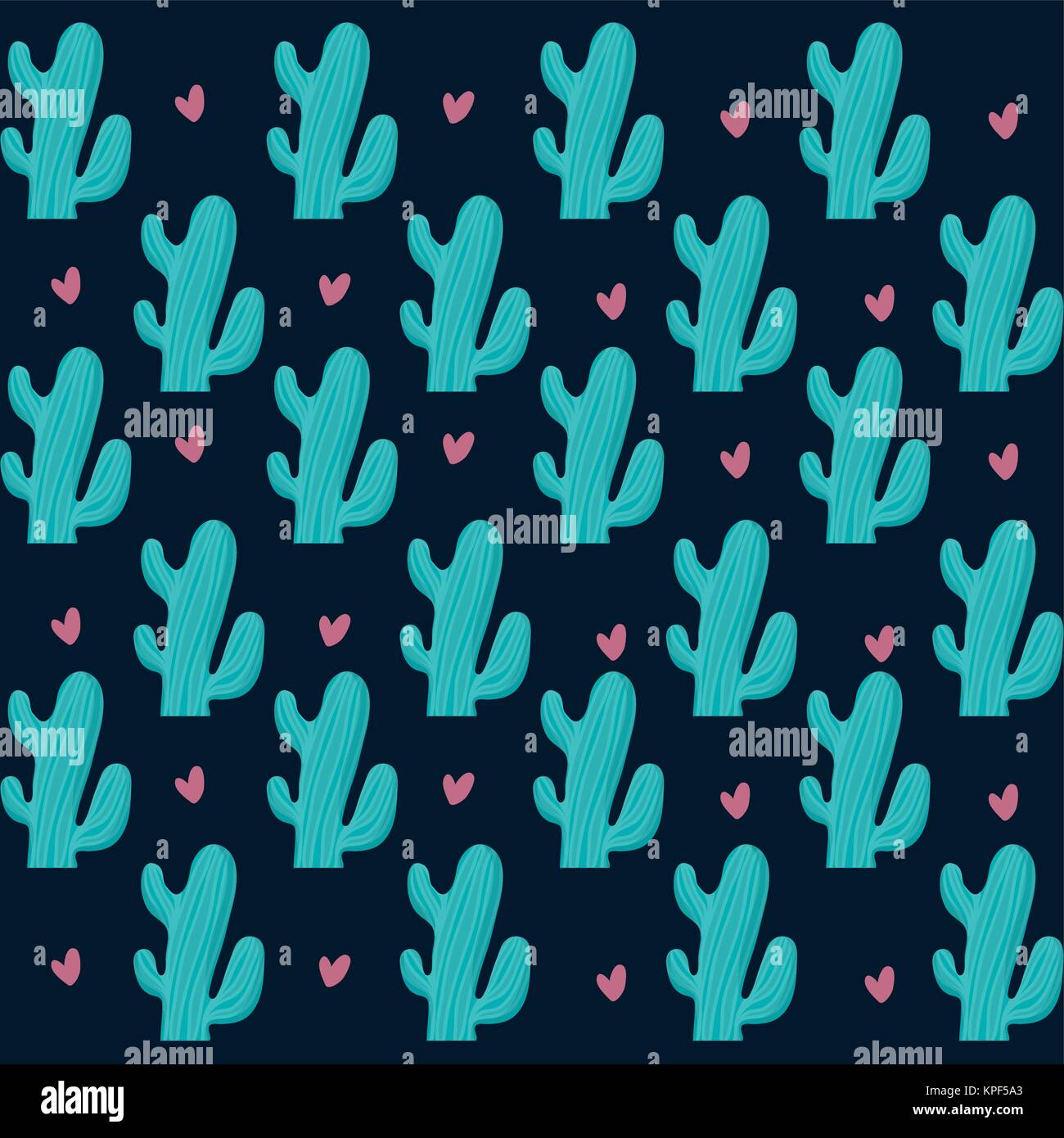 colorful cactus seamless pattern Stock Vector Image & Art - Alamy