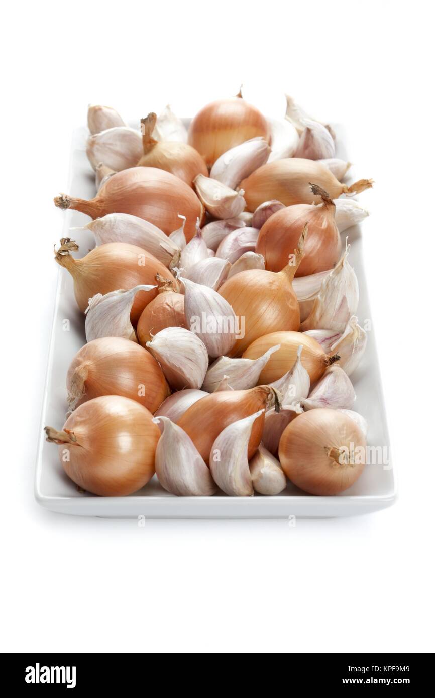 garlic onion mix Stock Photo Alamy