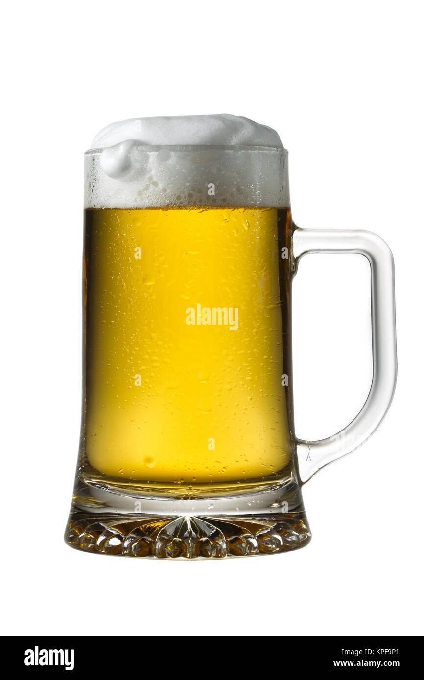 glass of beer Stock Photo Alamy