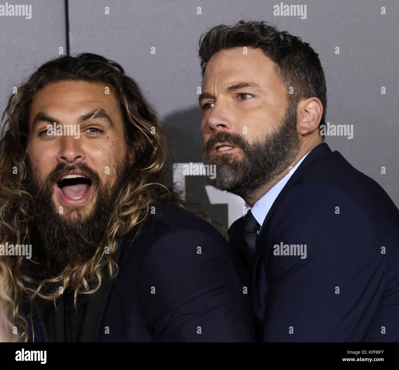 Celebrities attend 'Justice League' film premiere at The Dolby Theater