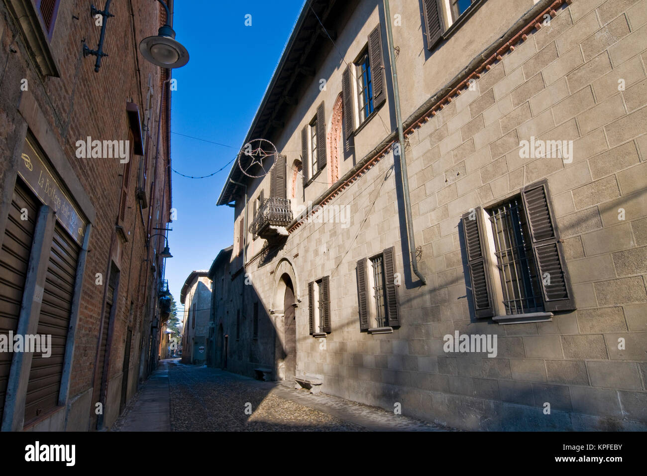 province of varese, castiglione olona, old town Stock Photo