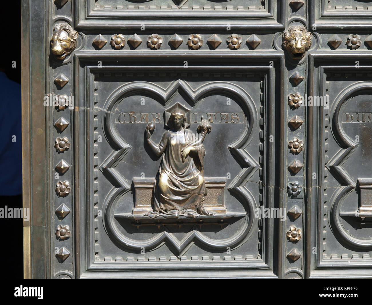 Florence Baptistery South Portal By Andrea Pisano 1336