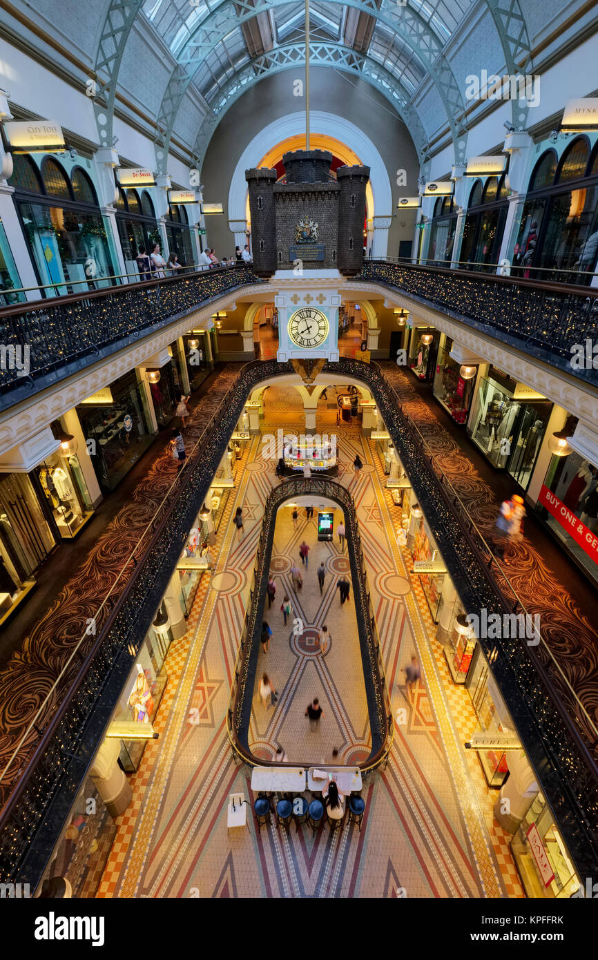 Interior of the Queen Victoria Building (QVB), Sydney, New South Wales