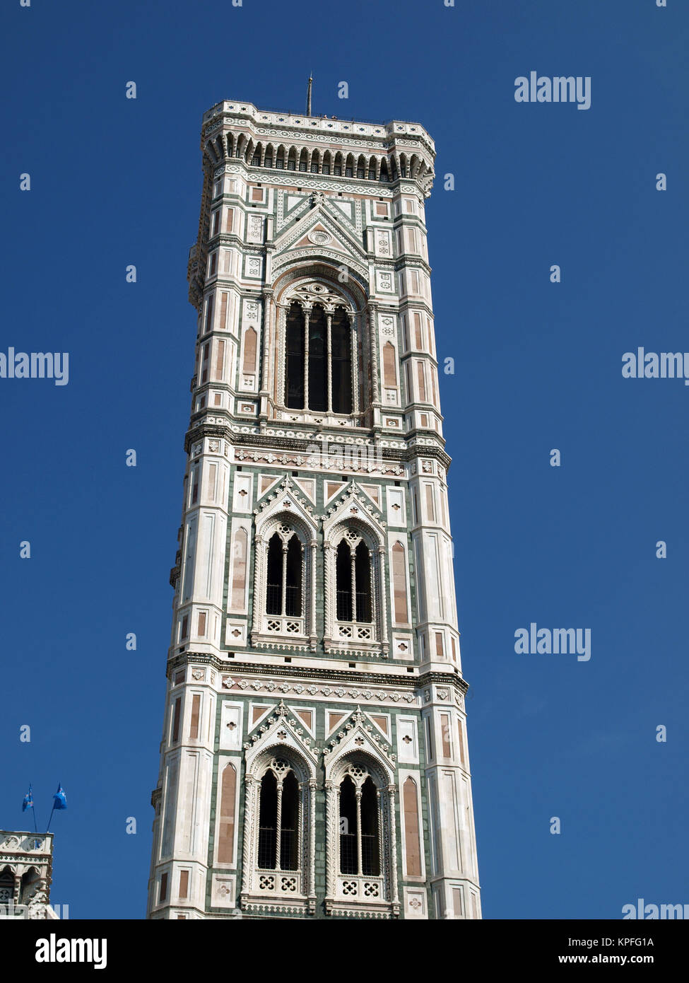 Florence - Campanile, also known as Giotto's tower Stock Photo