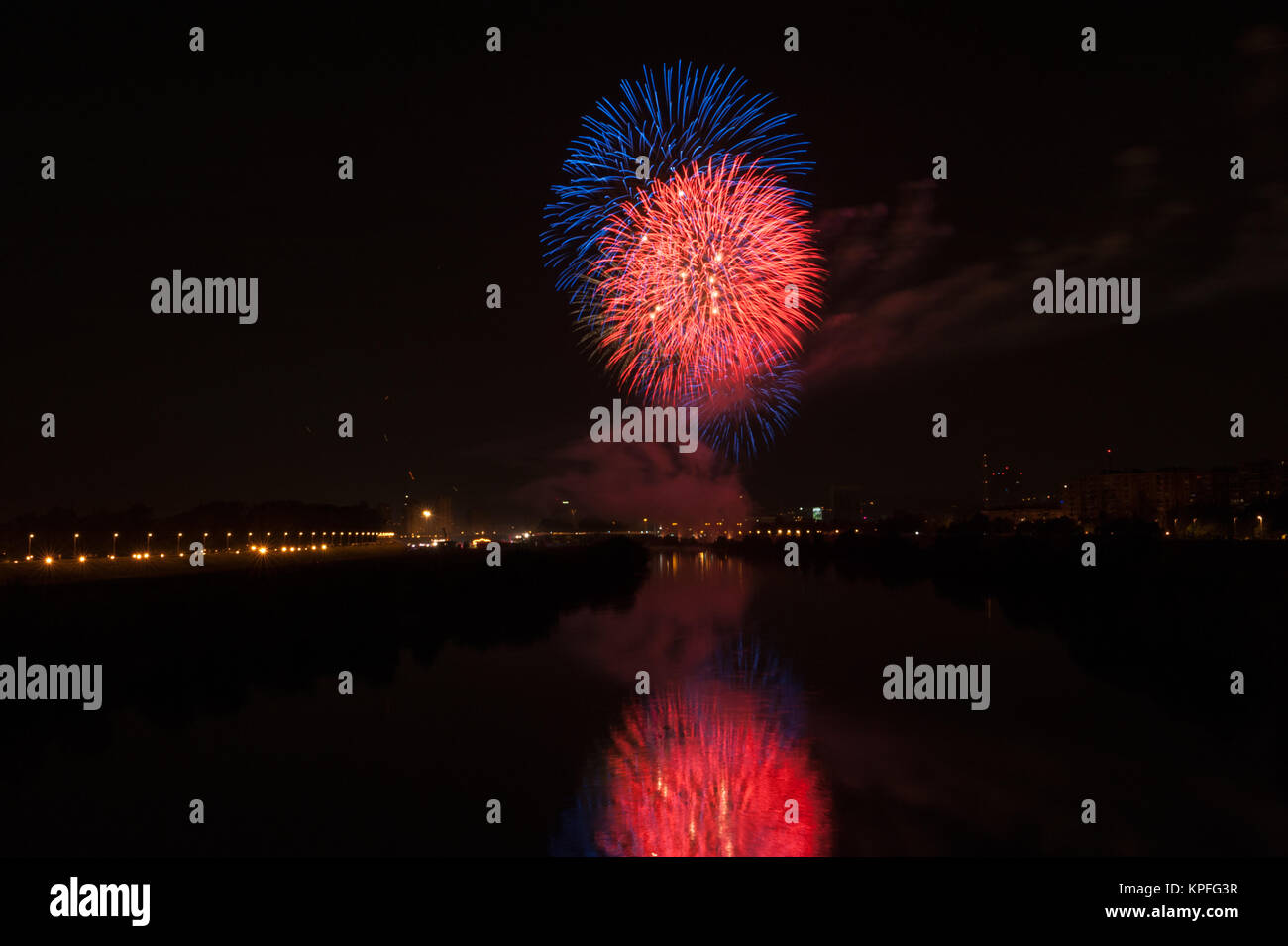 Blue festival wallpaper hi-res stock photography and images - Alamy