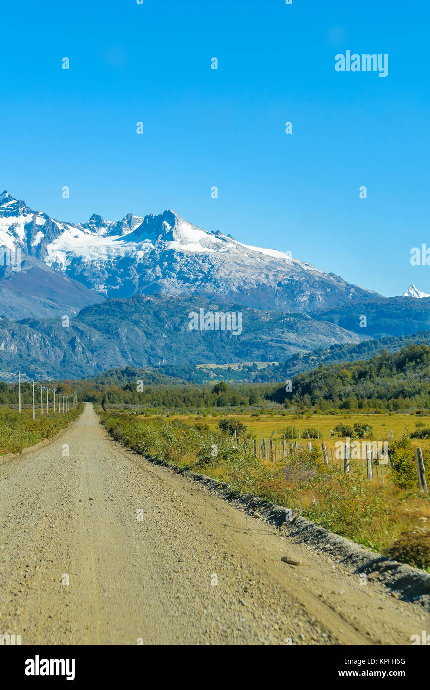 Patagonia Landscape View Through Austral Route Aysen District Chile patagonia-landscape-view-through-austral-route-aysen-district-chile