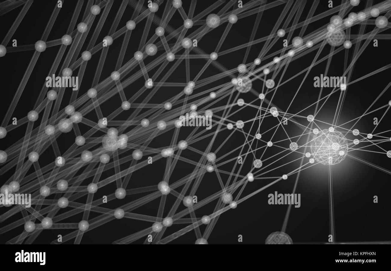 Abstract polygonal space low poly dark background Stock Photo - Alamy