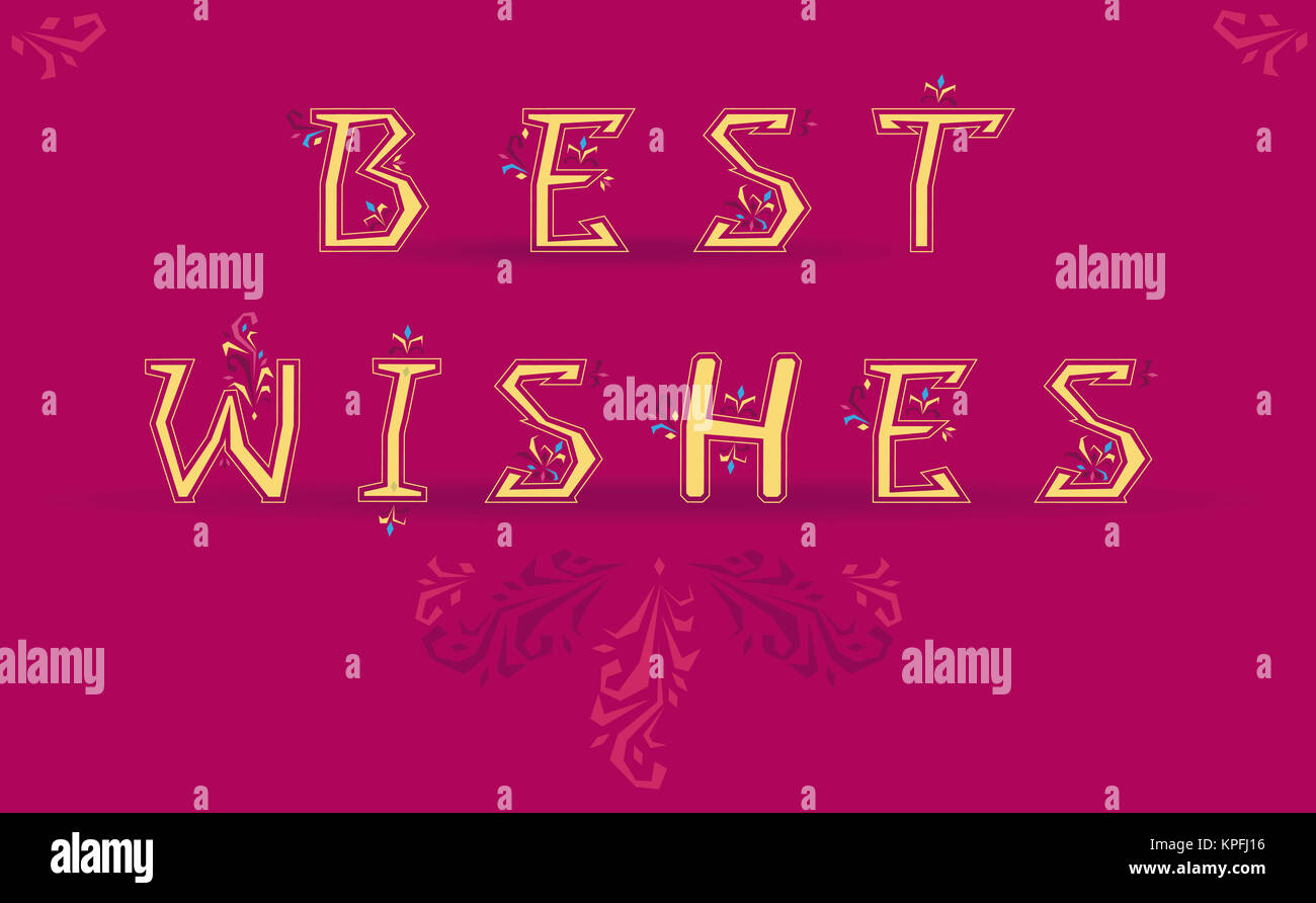 Best wishes card hires stock photography and images Alamy