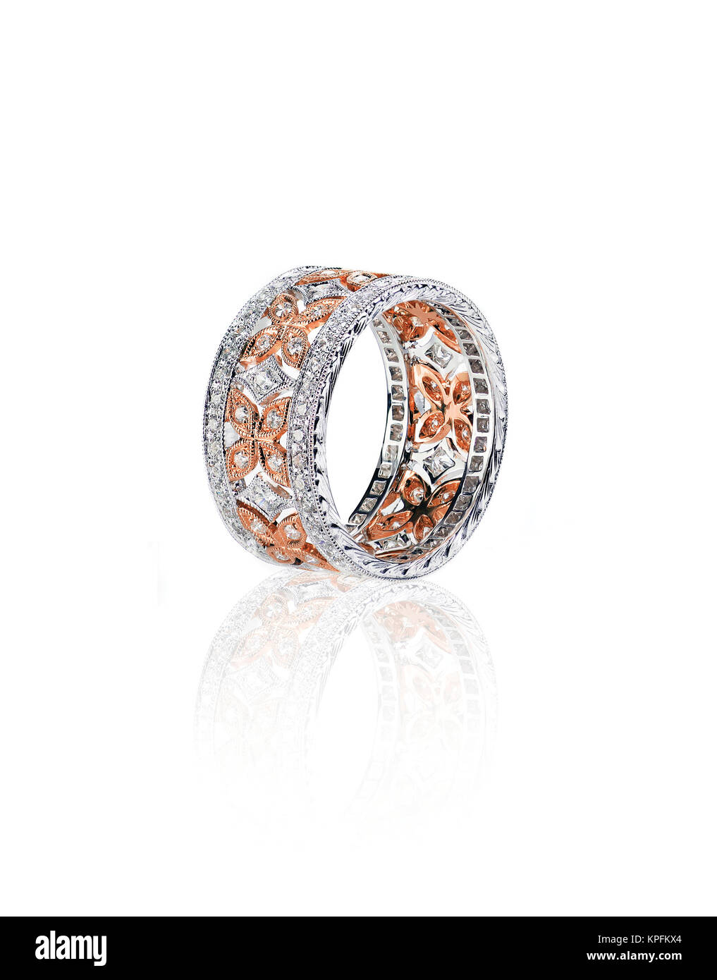 Custom My Love Roman Numeral Wedding Band Ring In Gold Or Platinum - Foto 11