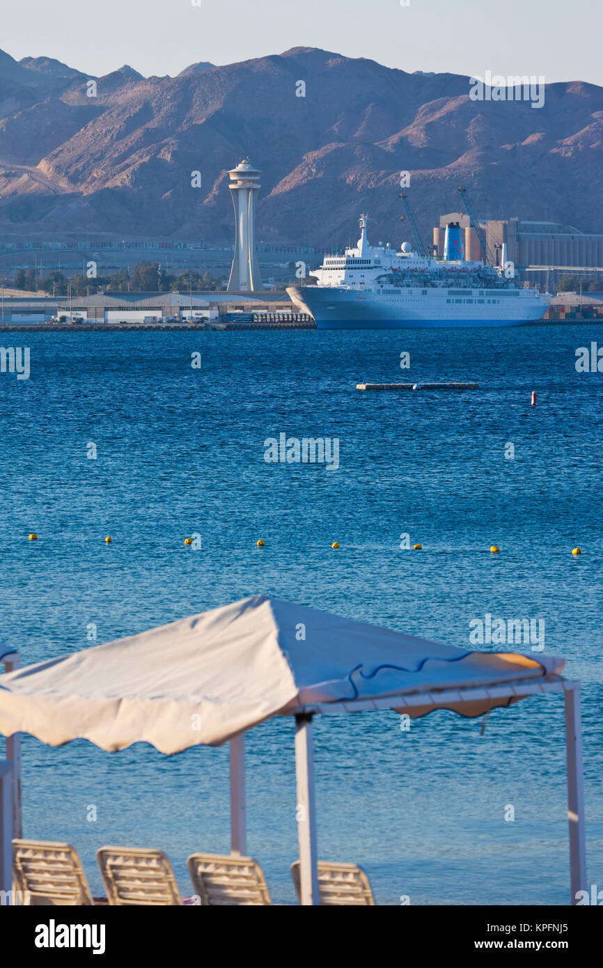 Jordan, Aqaba, Port of Aqaba Stock Photo Alamy