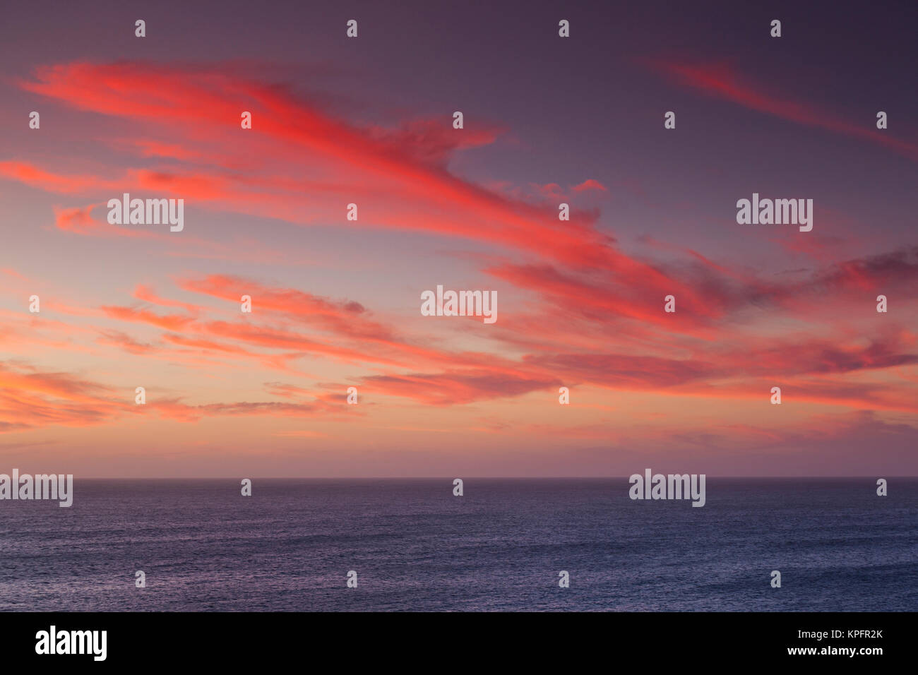 Southwest Australia, Prevelly, Surfers Point, dusk Stock Photo