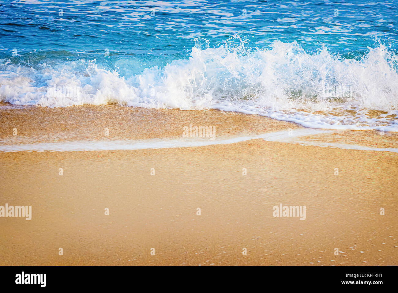 Surf on the Seashore Stock Photo - Alamy