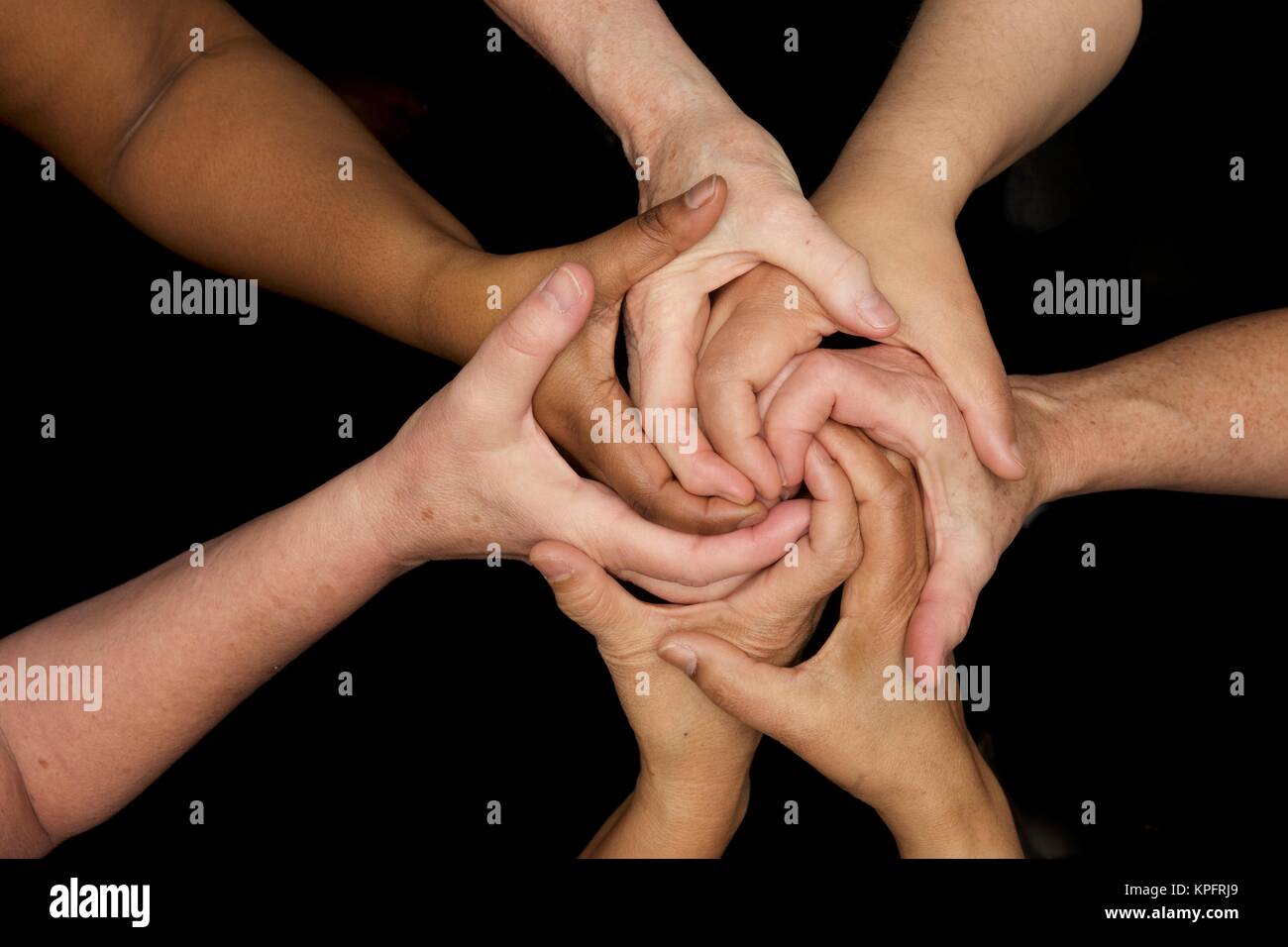 Many Hands Holding the Colorful Spanish Word Bienvenido, Which Means  Welcome, Isolated Stock Photo - Alamy