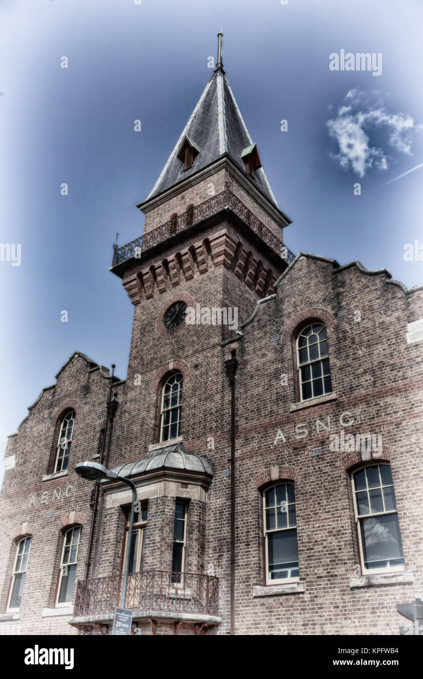 in austalia sydney the antique harbor building and the sky Stock Photo