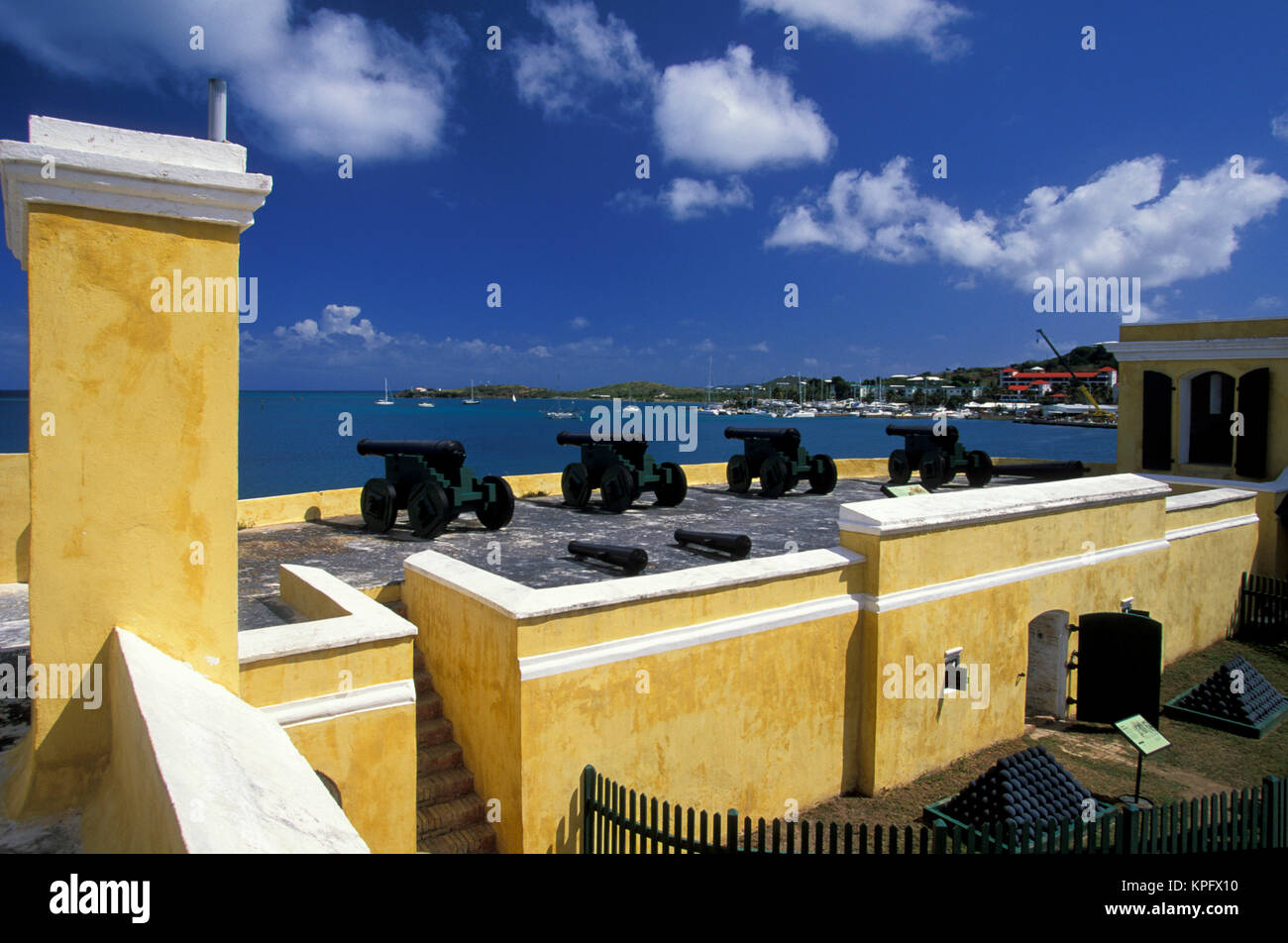 Caribbean, US Virgin Islands, St. Croix, Christiansted. Fort