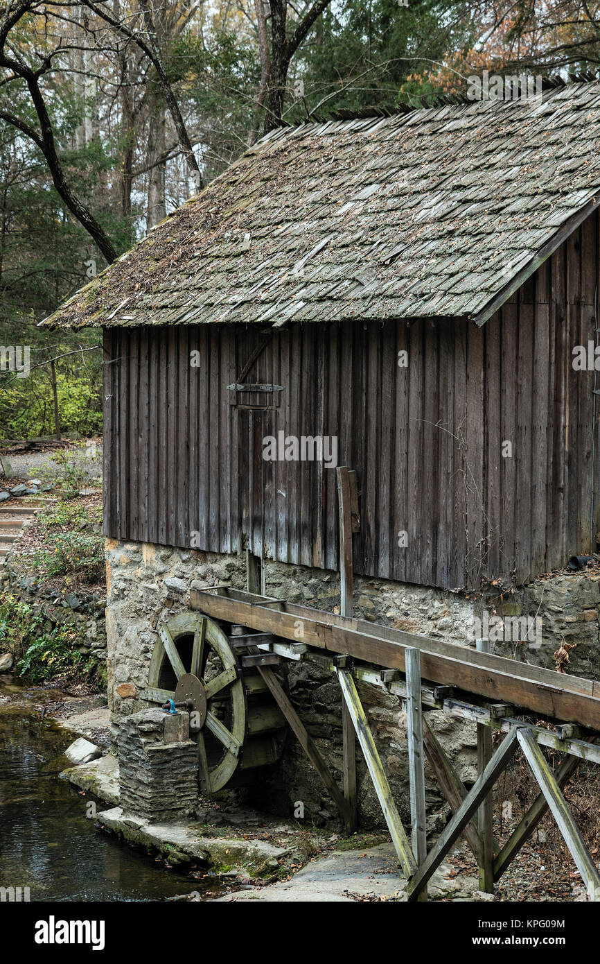 Grist mill, Gastonia, North Carolina, USA Stock Photo Alamy