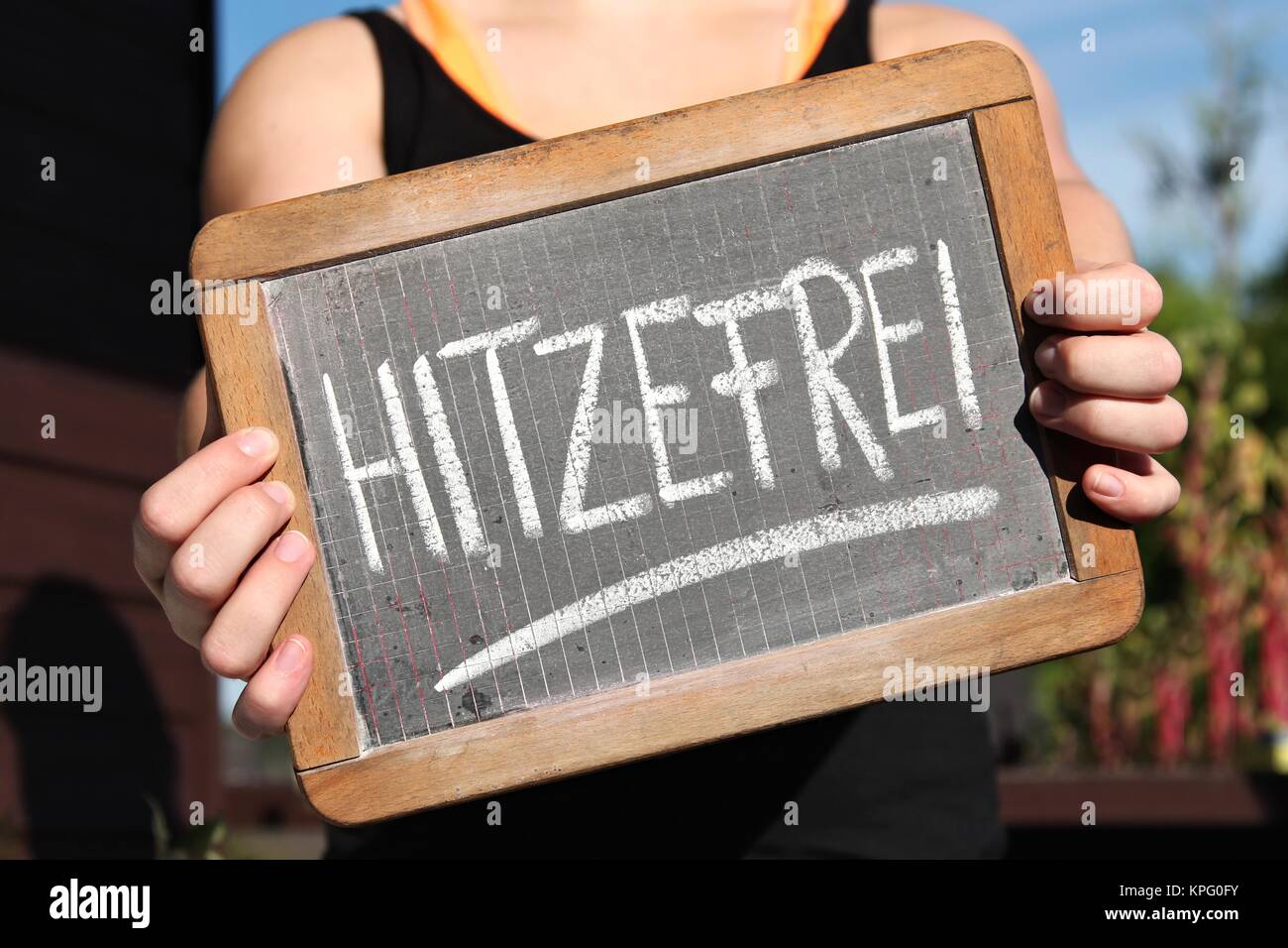 Hitzefrei German