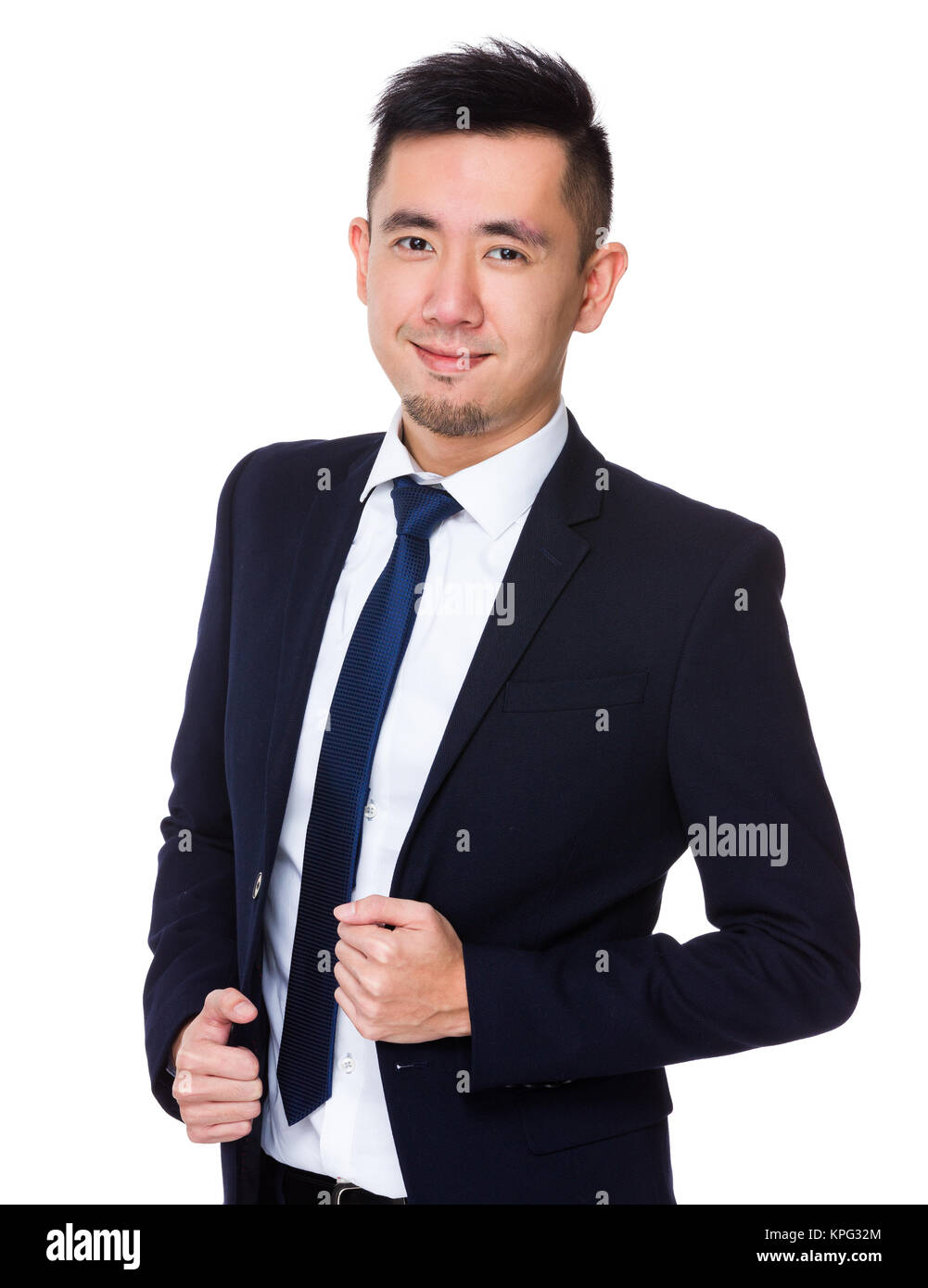 Asian Young businessman Stock Photo - Alamy