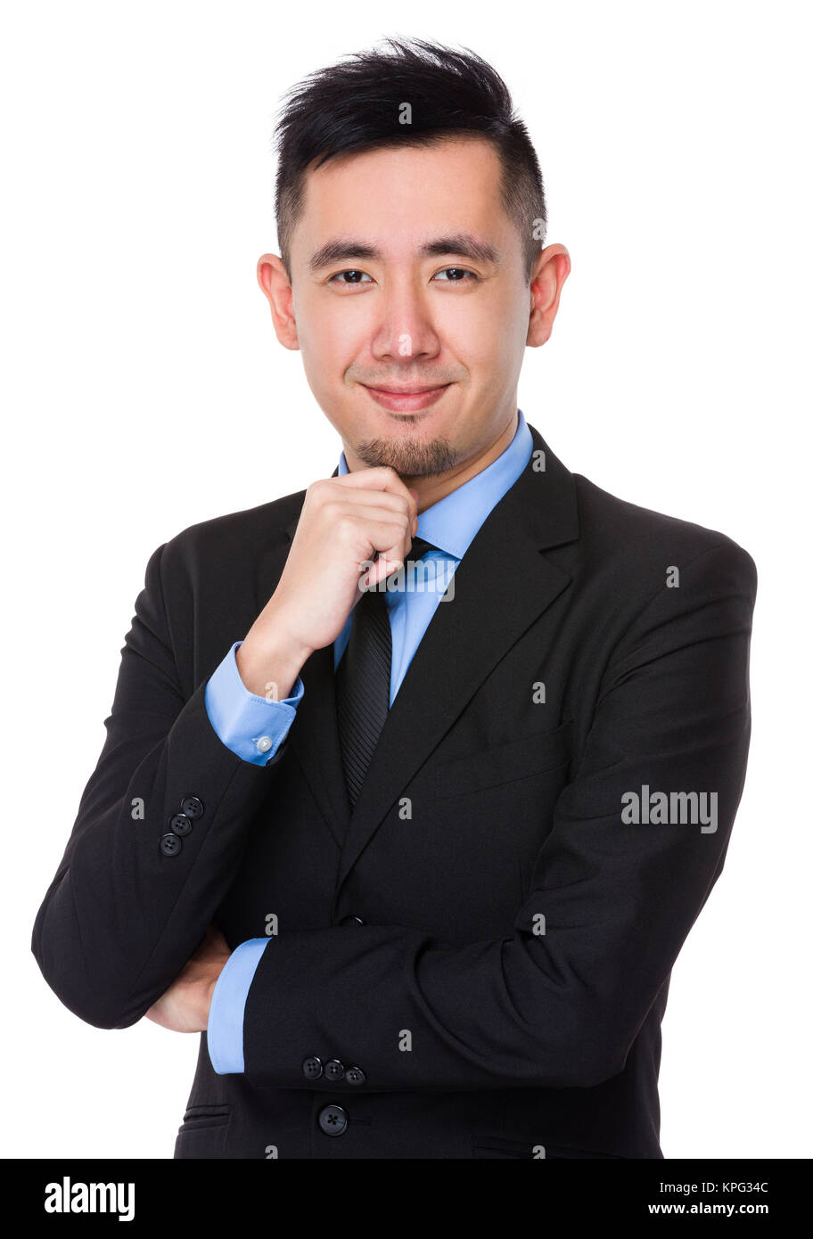 Asian Young Businessman Stock Photo - Alamy