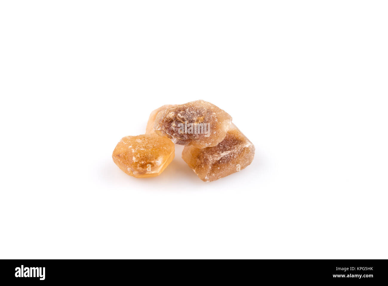 Brown caramelized lump cane sugar cube Stock Photo Alamy