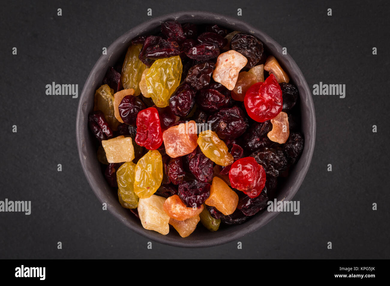 Mix variety of dried fruit Stock Photo Alamy