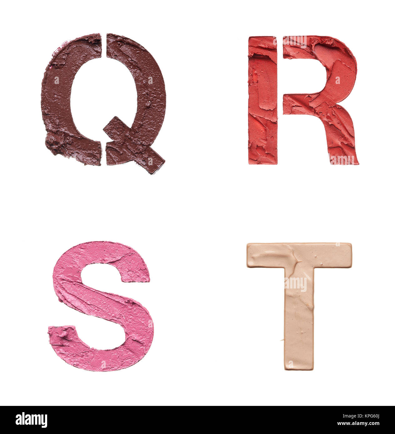 Letter stencil hi-res stock photography and images - Alamy