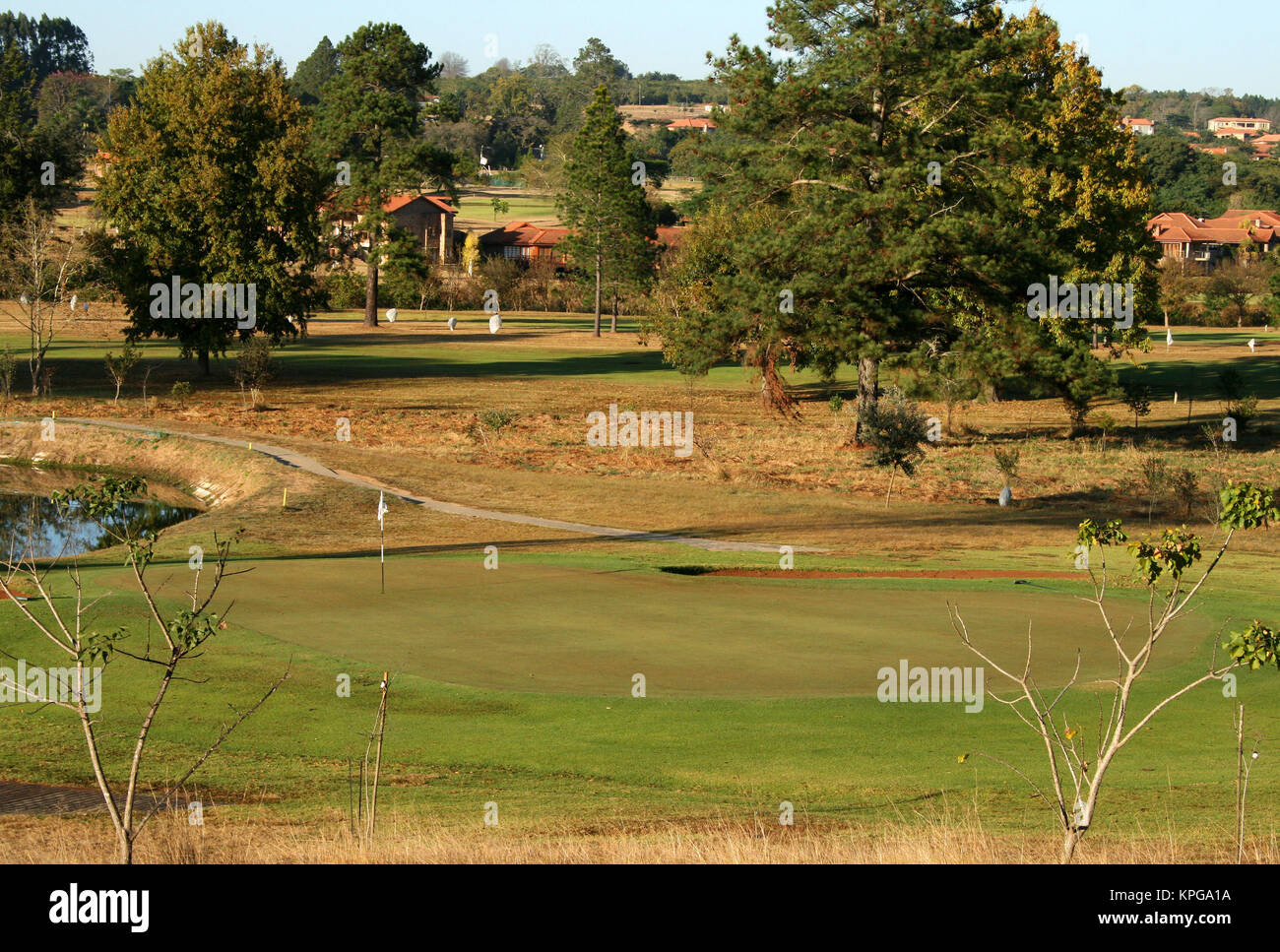 Golf course, White River, Mpumalanga Stock Photo Alamy