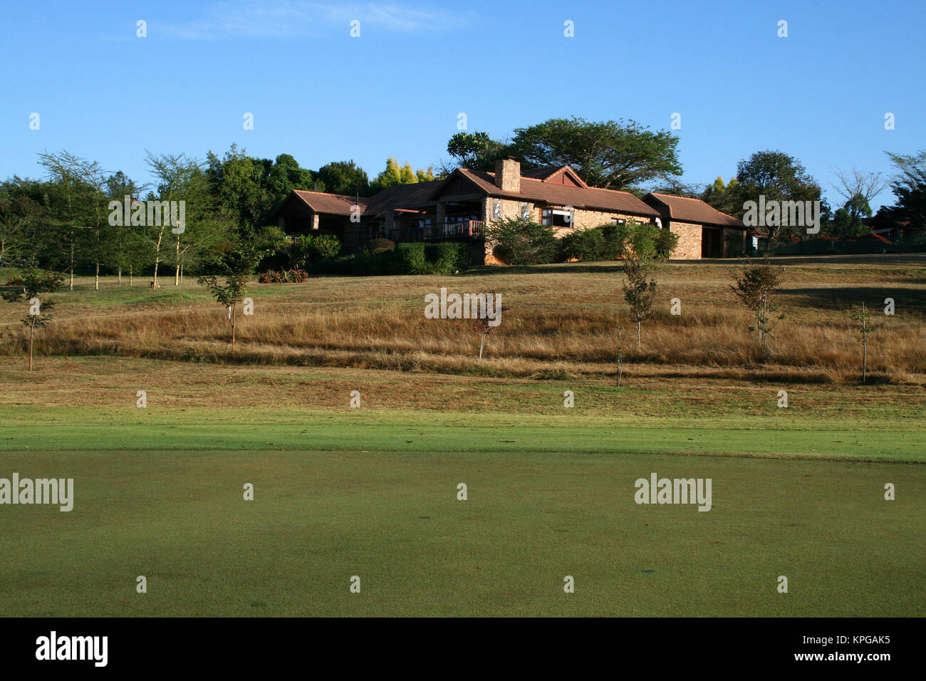 House at White River Golf Estate, White River, Mpumalanga Stock Photo