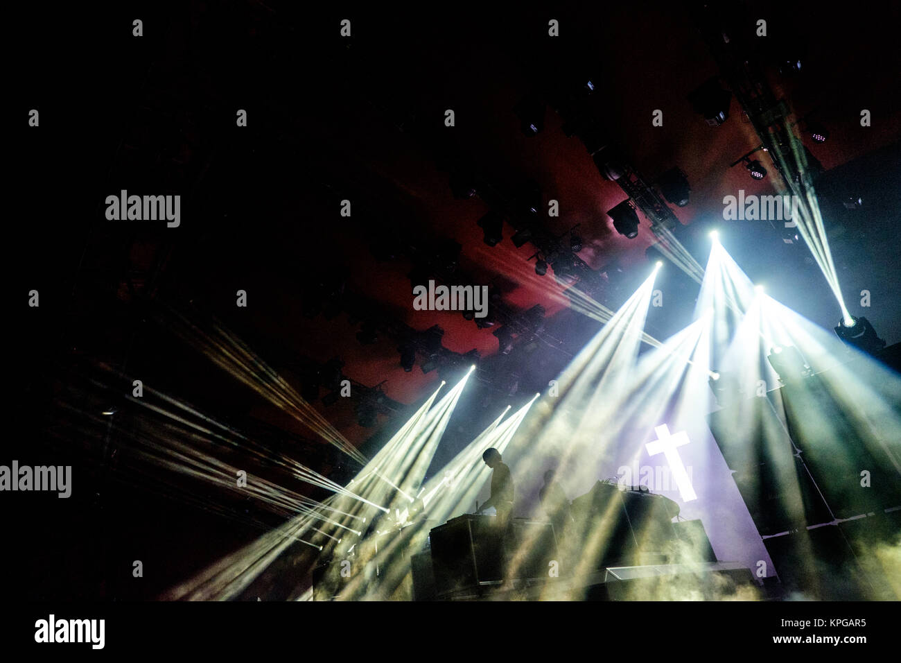 Denmark, Roskilde June, 29 2017. The French electronic music duo