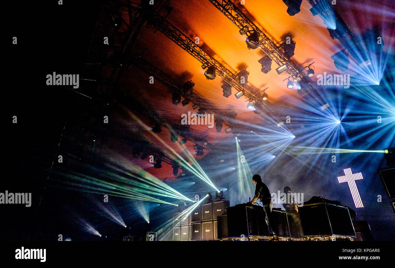 Denmark, Roskilde June, 29 2017. The French electronic music duo