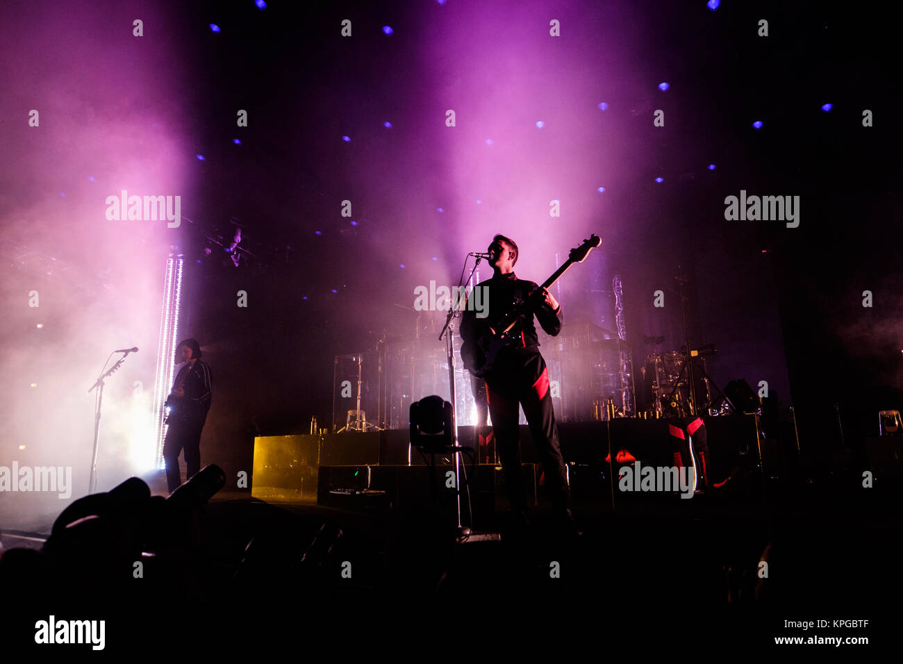 Denmark, Roskilde – June 29, 2017. The English indie electronica band