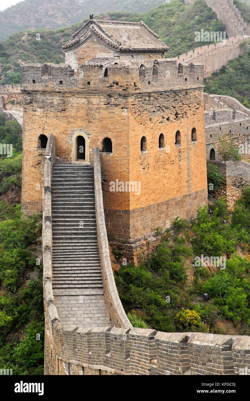 Asia the great wall of china hi-res stock photography and images - Alamy