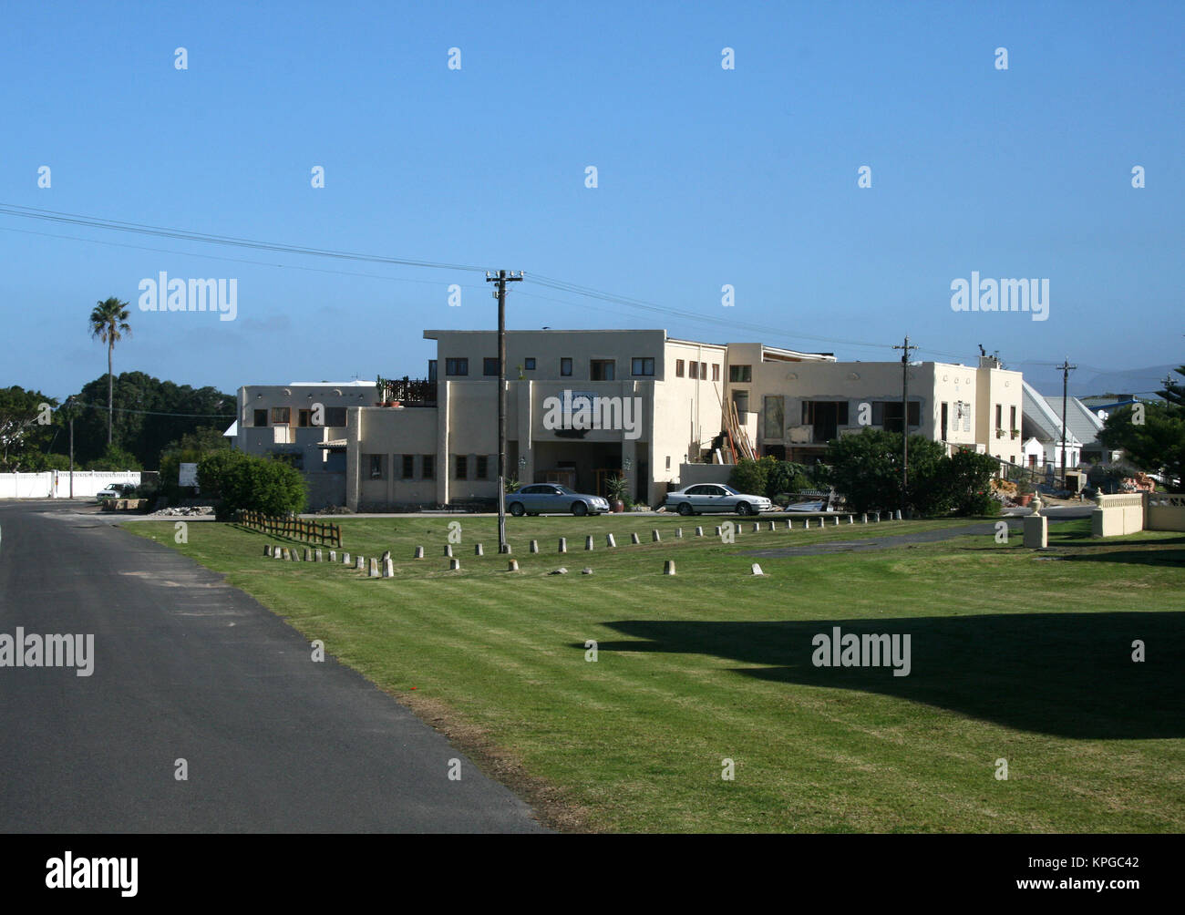 Guest house hermanus south africa stock image