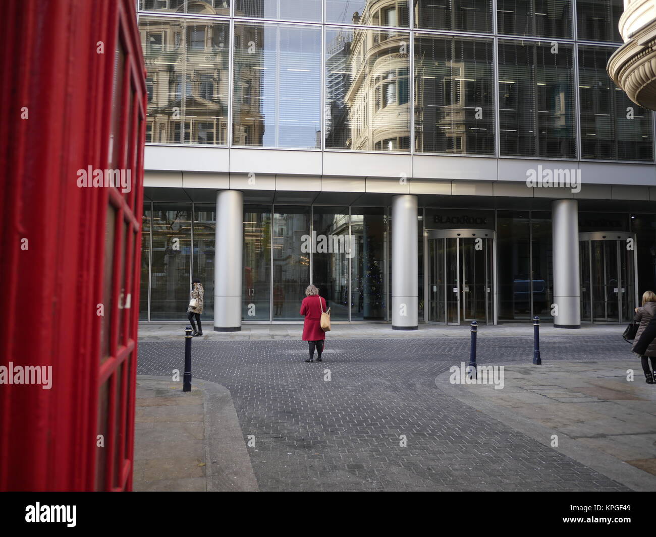 Blackrock asset management company, headquarters, London Stock Photo