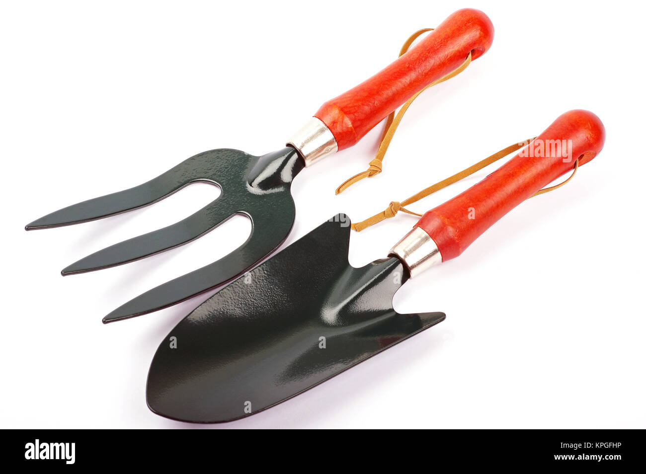 garden trowel and fork Stock Photo Alamy